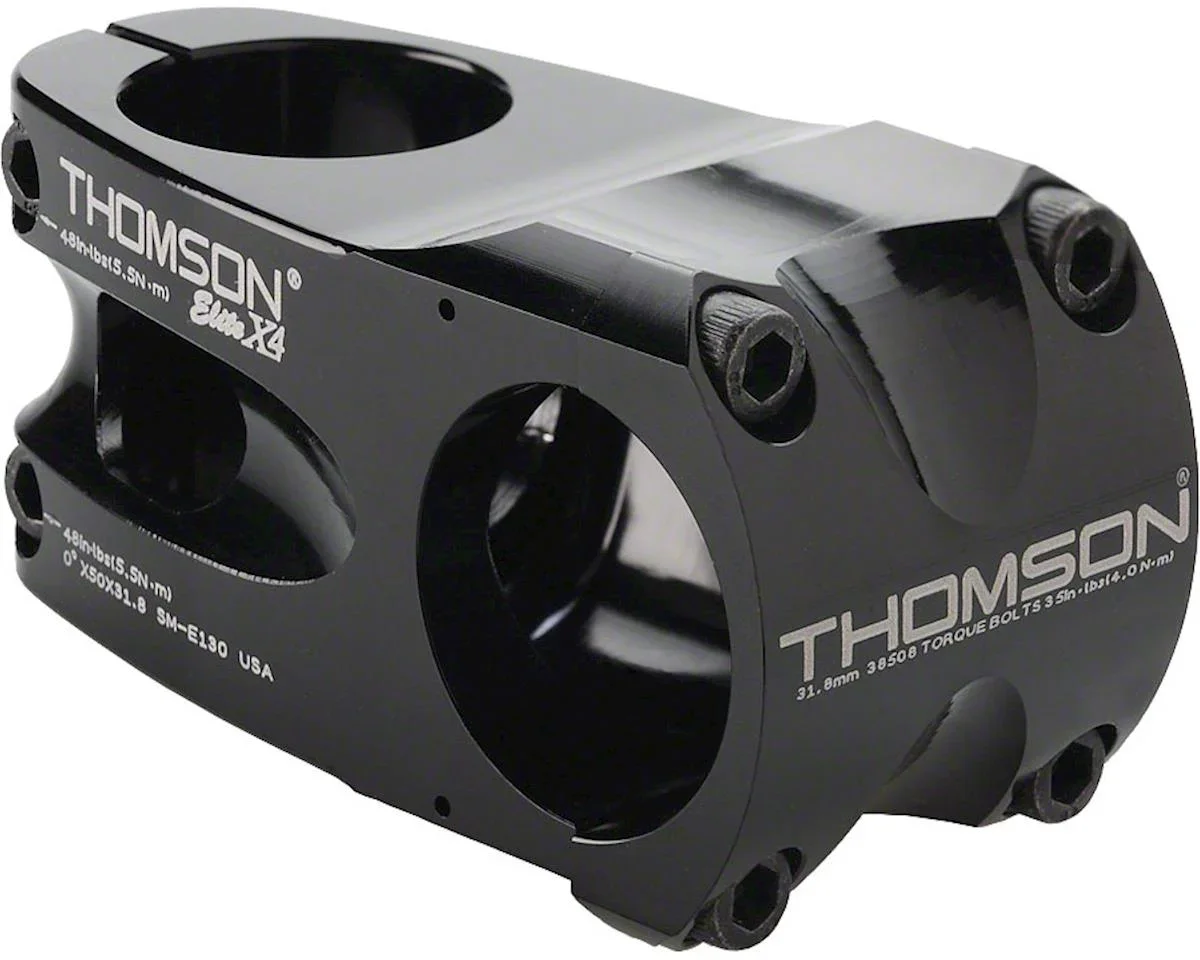 Thomson Elite X4 Mountain Stem (Black) (31.8mm) (60mm) (0°)